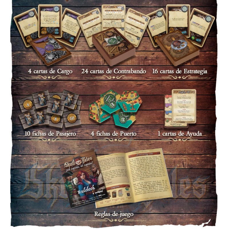 Skull Tales Expansión - ¡Oh Capitán, mi Capitán!