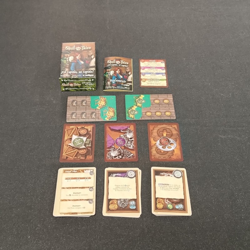 Skull Tales Expansión - ¡Oh Capitán, mi Capitán!