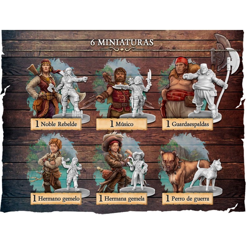 Skull Tales Expansión - Piratas