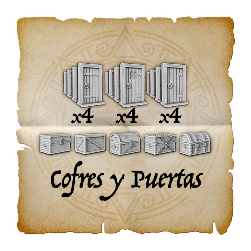 Skull Tales Expansión Puertas y Cofres
