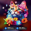 Puzzle de Madera - Gato - 300 piezas