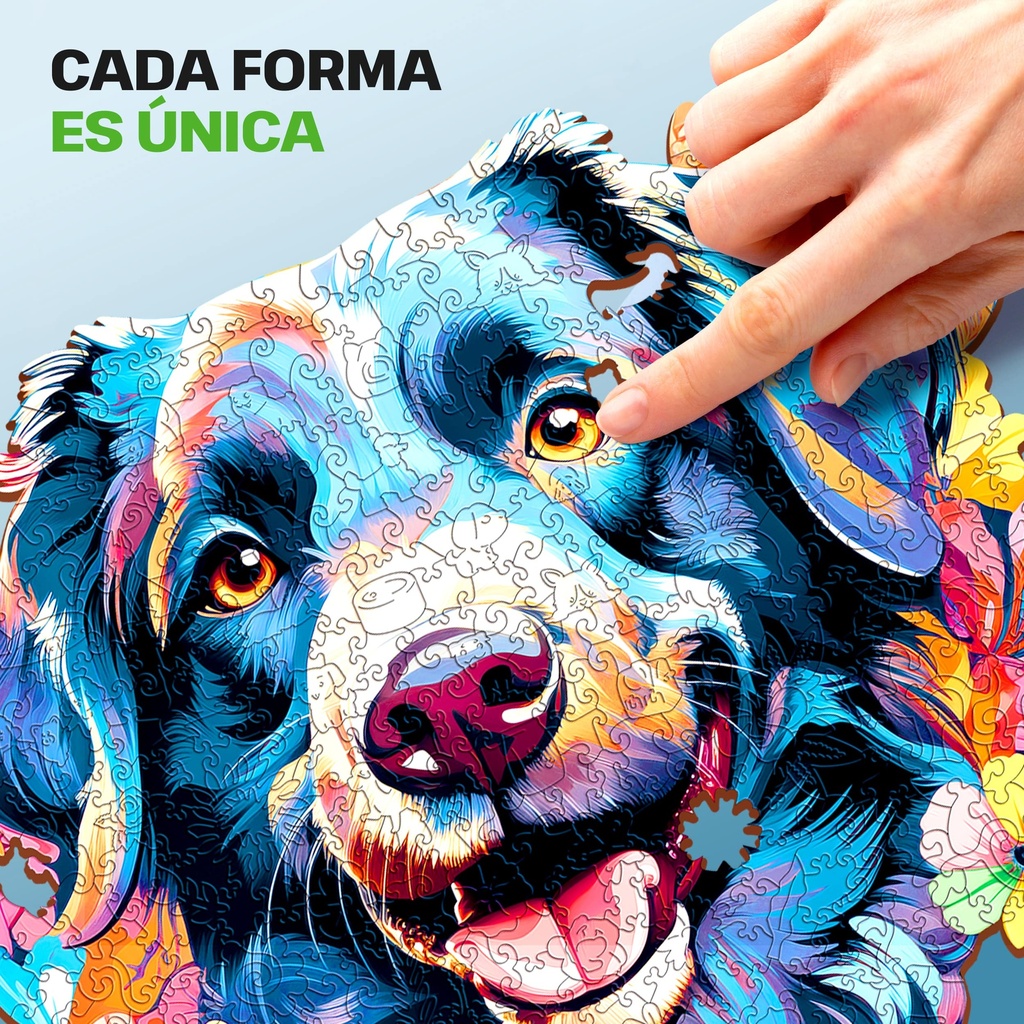 Puzzle de Madera - Perro - 300 piezas