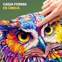 Puzzle de Madera - Búho - 300 piezas
