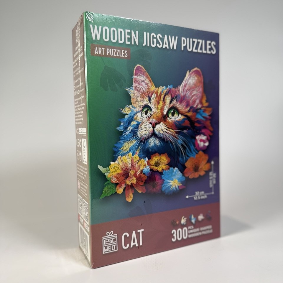 Puzzle de Madera - Gato - 300 piezas