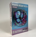 Puzzle de Madera - Mariposa - 300 piezas