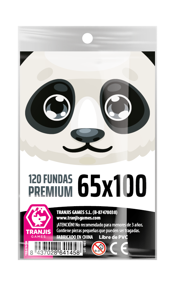 Fundas Panda (65x100mm) Nuevo EAN