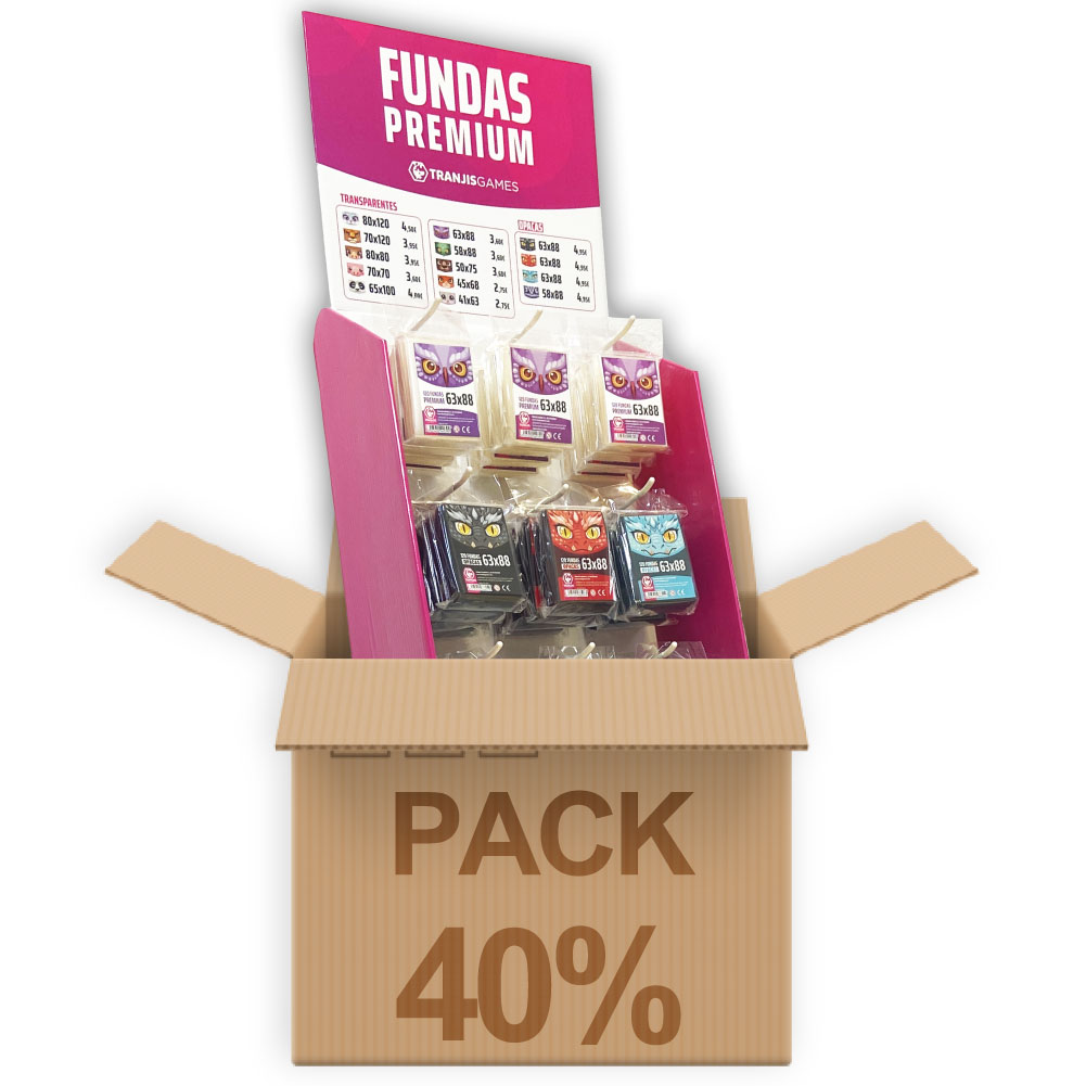Expositor de Fundas Tranjis - Nuevos EAN